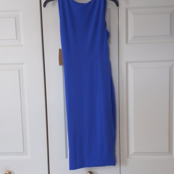 Rachel Roy Blue Sleeveless Dress New with Tags - Picture 3 of 4